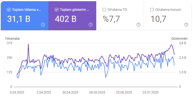 45 günlük ekspres seo çalışması
